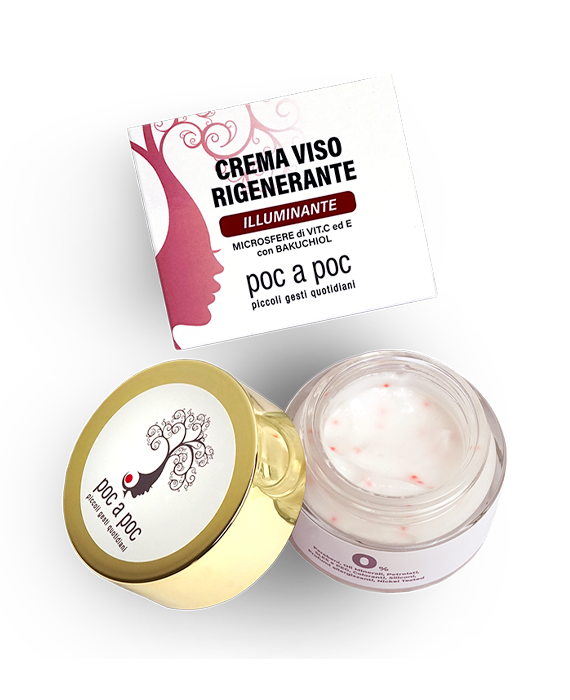 Crema Viso Illuminante - Microsfere di Vitamina C ed E (50 ml)